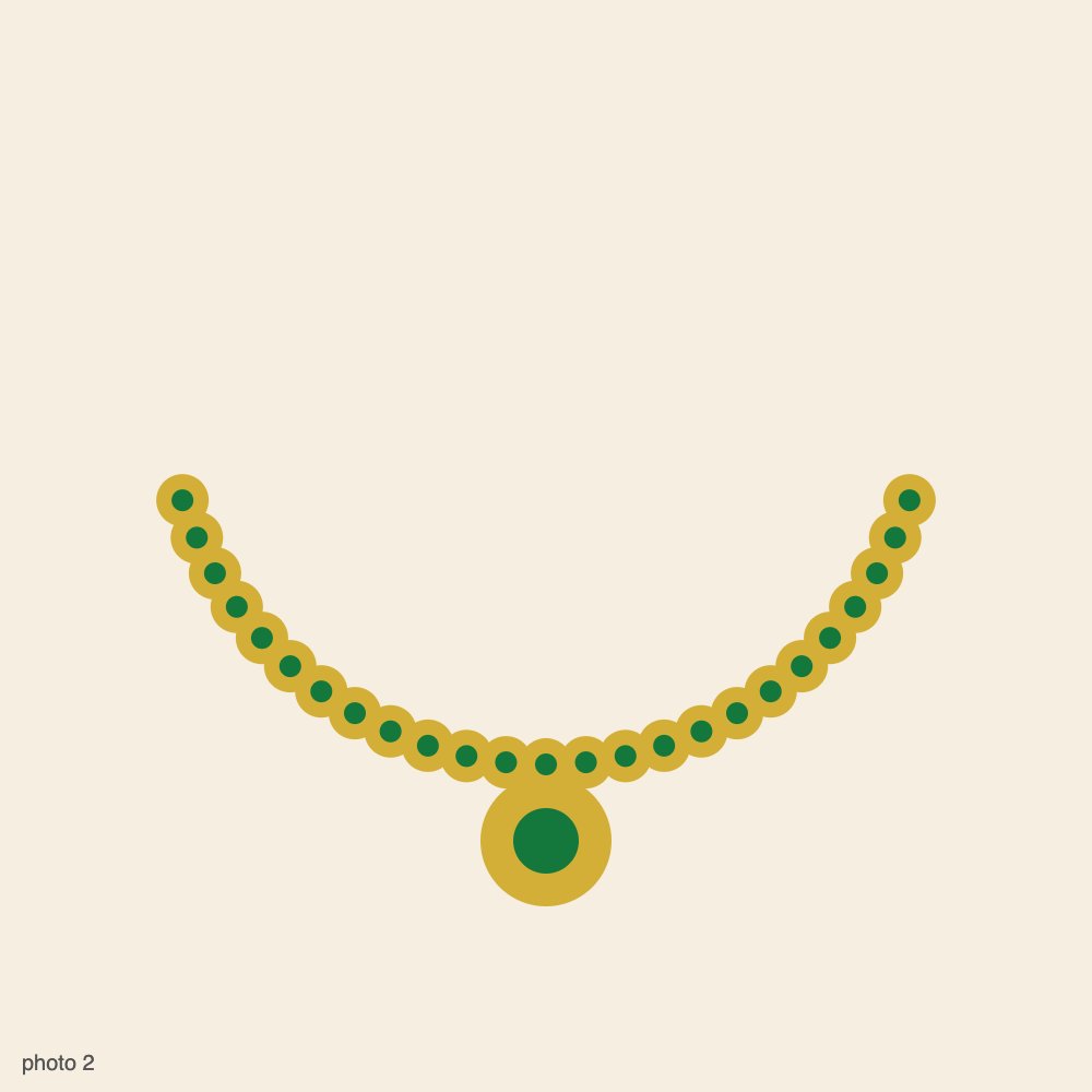 Rani Kundan Haar Set — necklaces in pure 24-carat gold forming by GoldVibe Jewellery